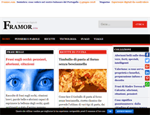 Tablet Screenshot of framor.com
